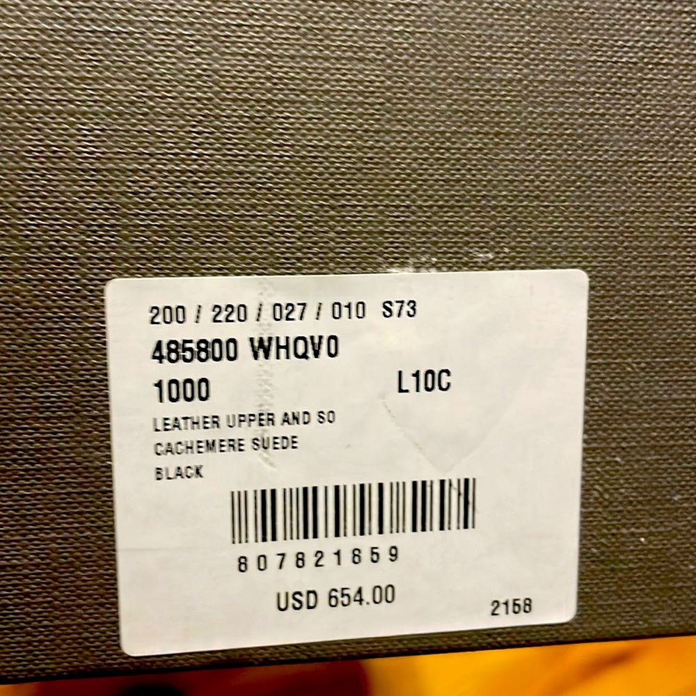 Black boots Alexander MQUEEN , brand new